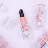 10 Color No Logo Lipsticks Matte / Crystal Square Tube Lipstick Customization