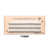 Single Cluster Three Row Natural Simulation Single False Eyelashes