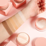 6 Colors Pink Lid Setting Powder